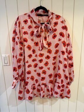 Unique Poppy Print Dress